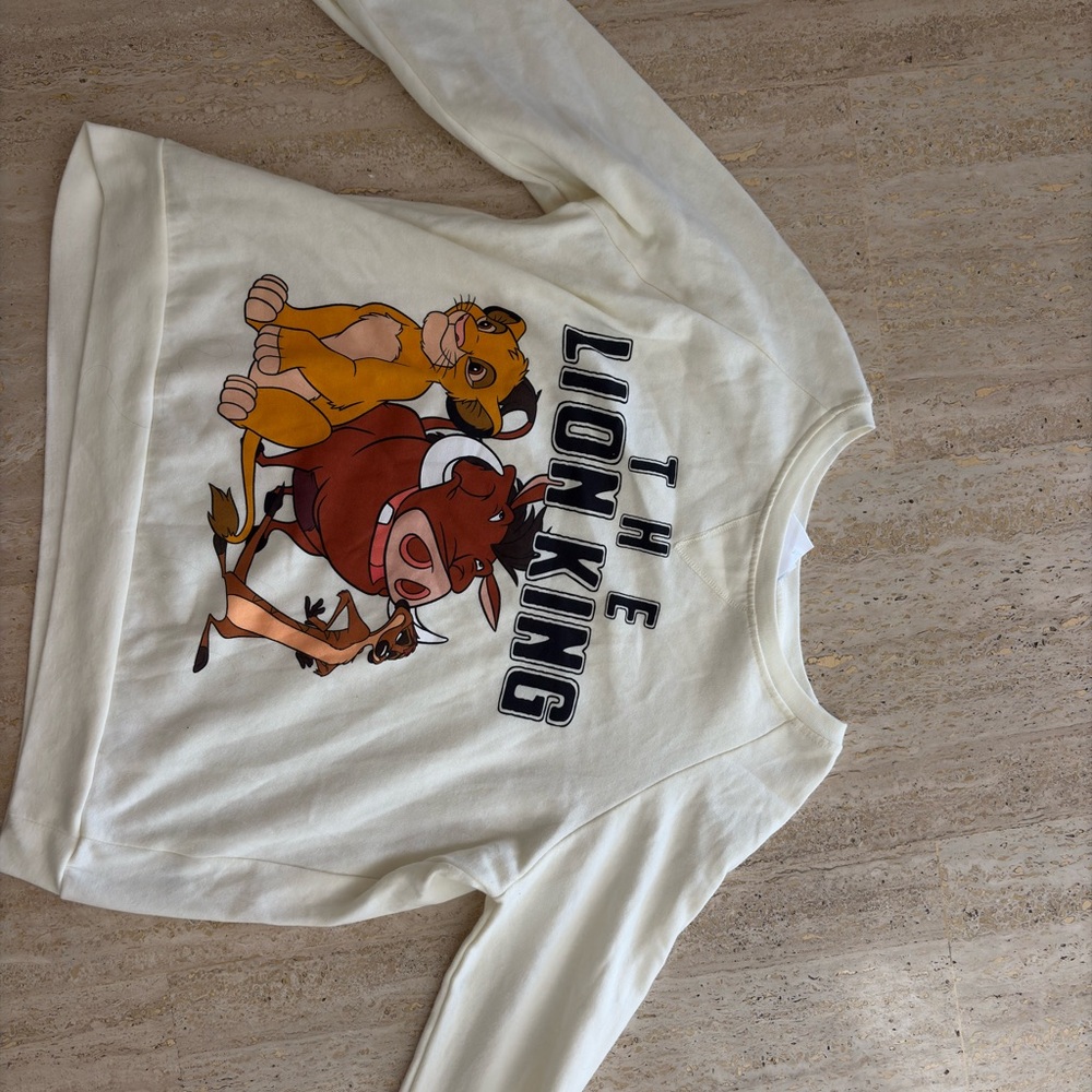 Disney World The Lion King Cream Sweatshirt